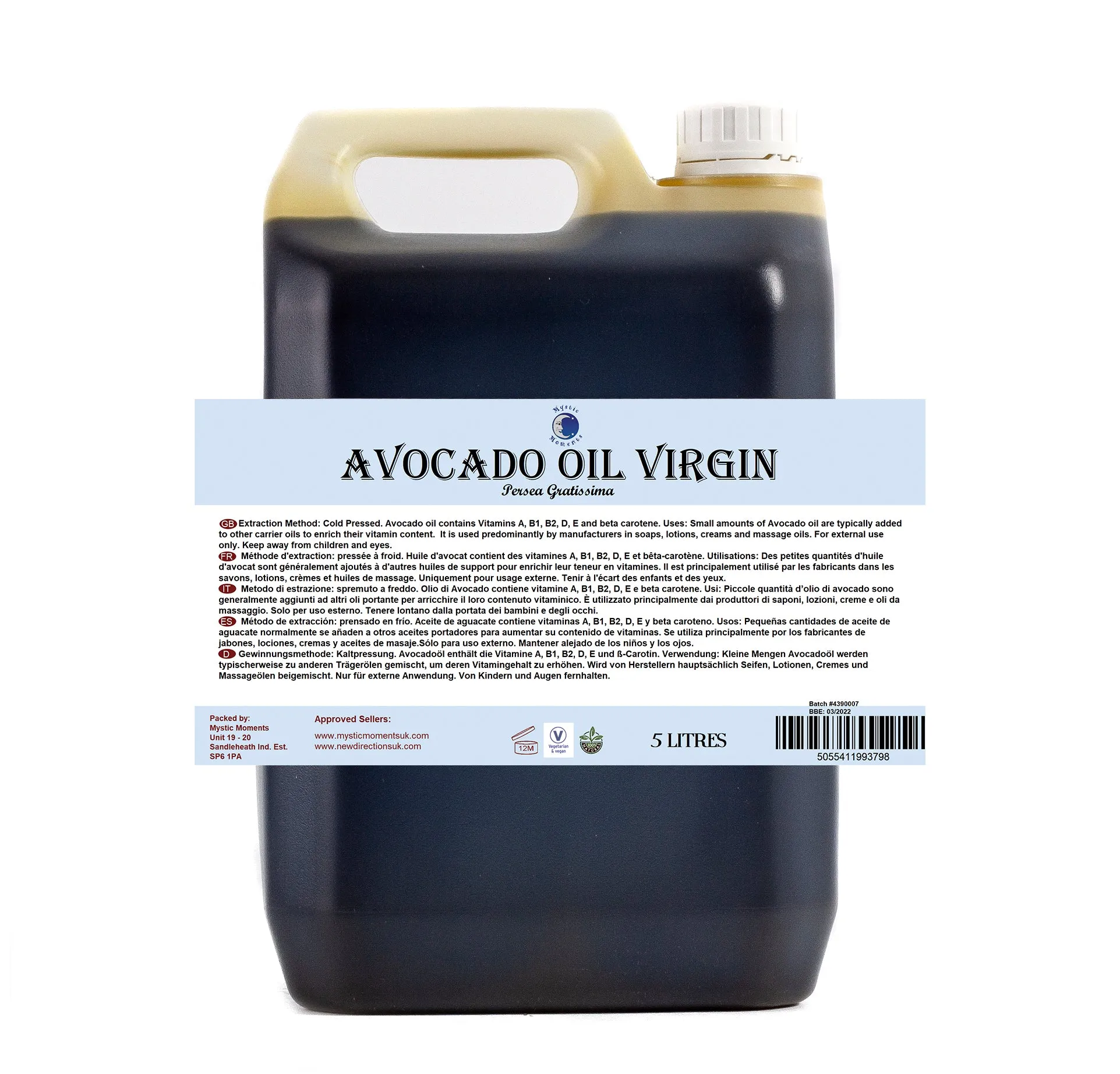 Avocado Virgin Carrier Oil
