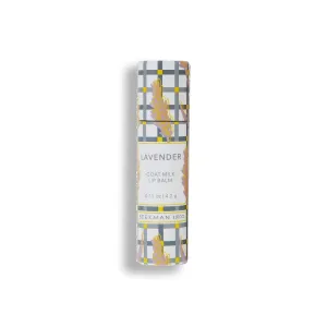 Beekman 1802 Lip Balm, Lavender - Scented - 0.15 oz - With Goat Milk, Vitamin E & Beeswax for Dry, Cracked Lips - Good for Sensitive Skin - Cruelty Free