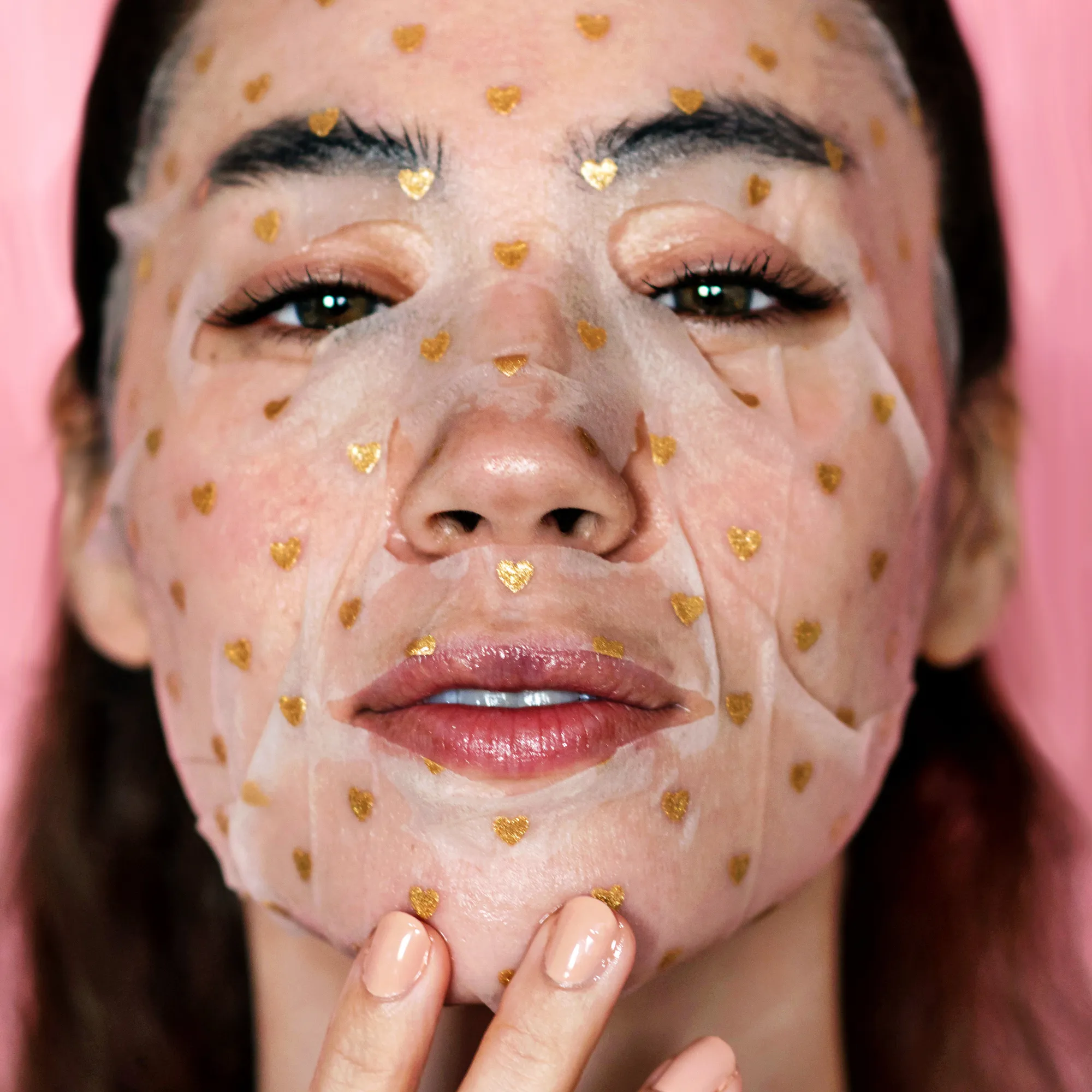 Bio-Magnetic Sheet Mask [Hyaluronic Acid Rose Serum] by Dreambox Beauty
