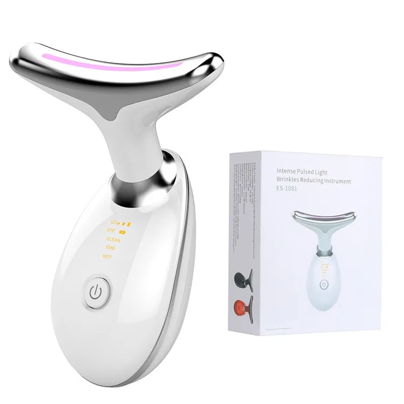 BioGlow Neck Face Skin Tightening & Anti-Aging Beauty Massager