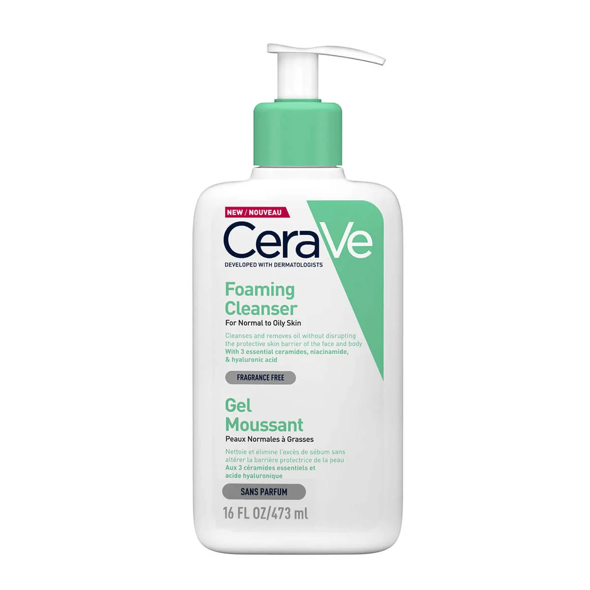 CeraVe Foaming Cleanser for Normal to oily Skin