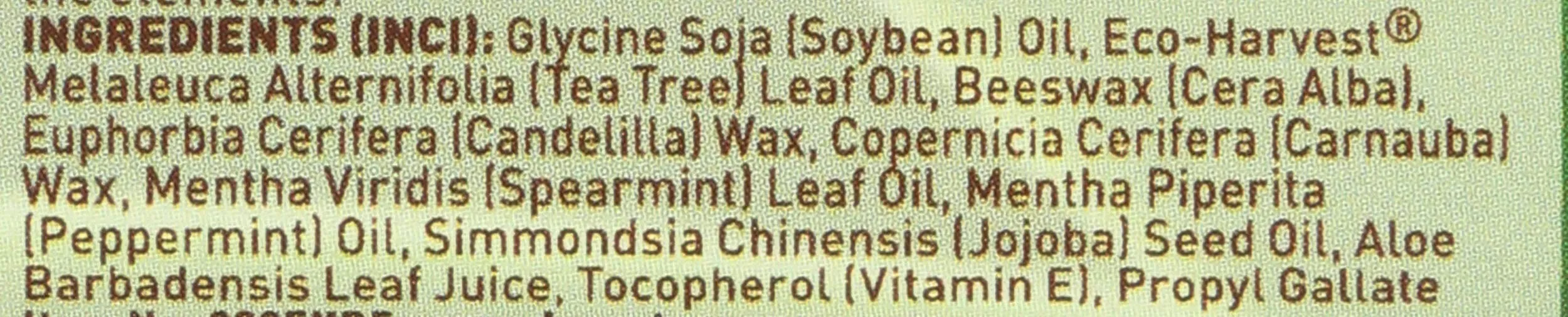 Desert Essence Lip Rescue Therapeutic with Eco Harvest Tea Tree Oil - 0.15 oz - Antiseptic Balm - for Cracked Lips, Cold Sores - for Softer, Smoother Lips - Moisturizer - Cruelty-free - Vegan