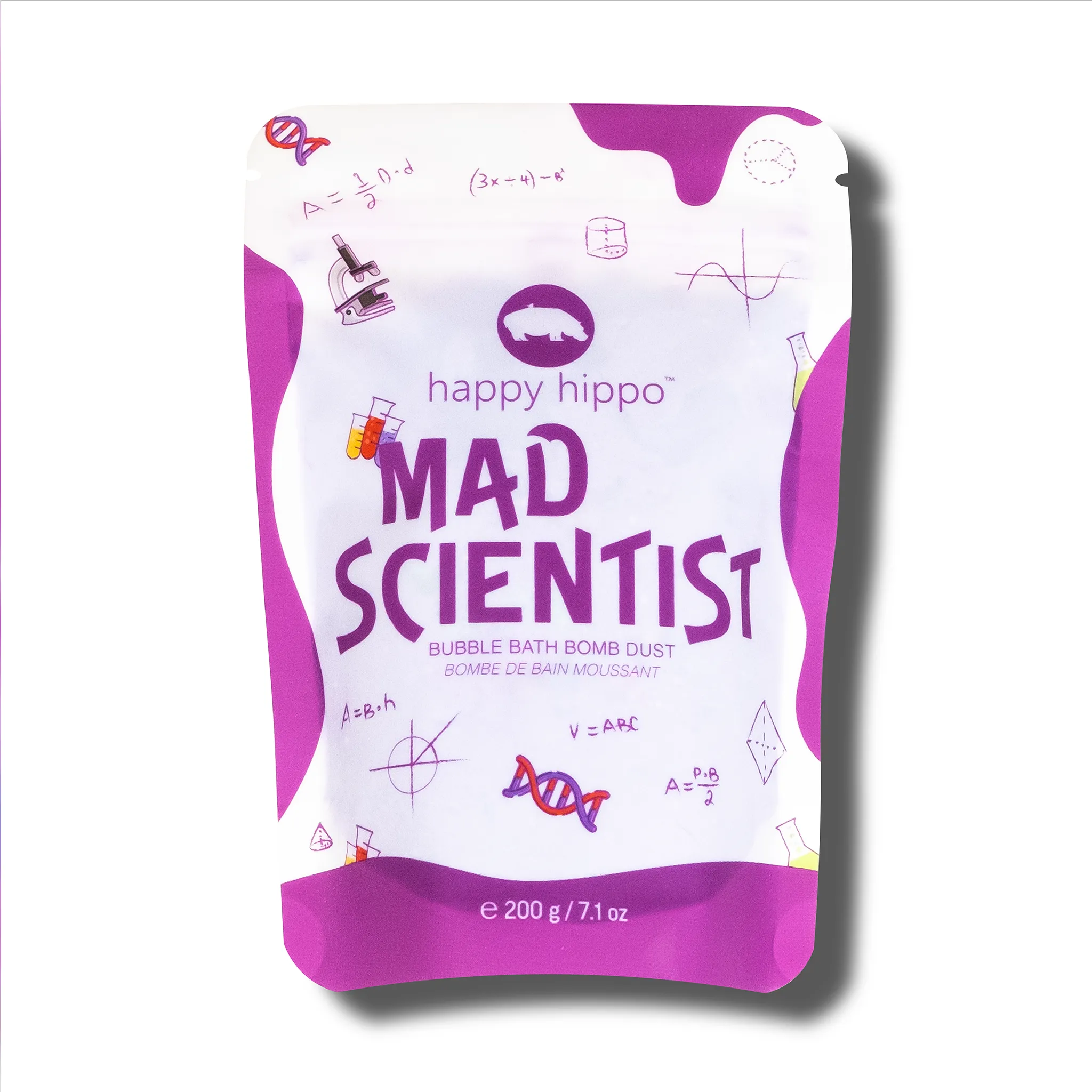 Happy Hippo Bubble Bomb Dust - Mad Scientist