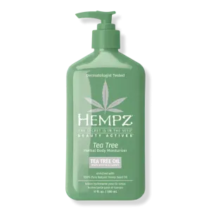 Hempz Tea Tree Herbal Body Moisturizer 17oz.