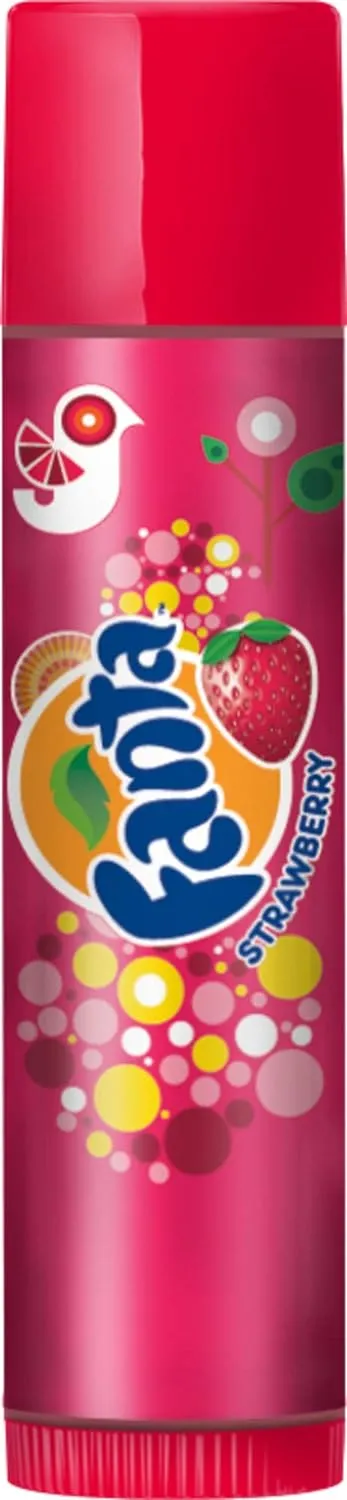Lip Smacker Coca-Cola Flavored Balm, 8 Count, Flavors Coke, Cherry Vanilla Sprite, Root Beer, Orange Fanta, Grape Strawberry Fanta