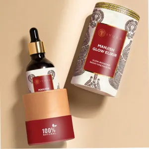 Manjish Glow Elixir - Ayurvedic Night-Time Face Oil For Glowing Skin