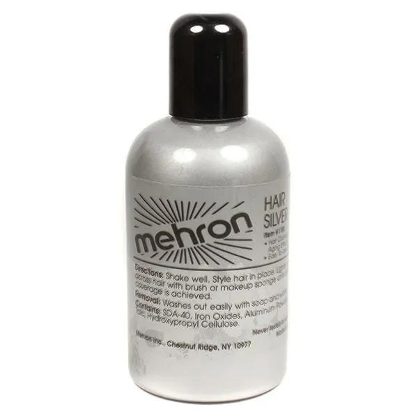 Mehron Hair White/Silver