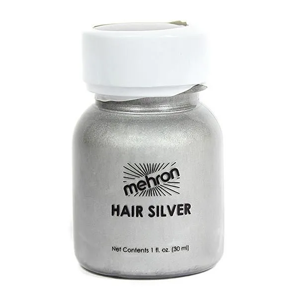 Mehron Hair White/Silver