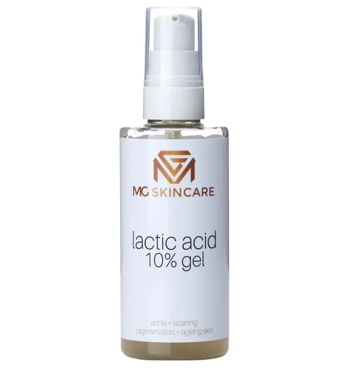 MG Skin Care Lactic Acid 10 % serum gel for all skin types | face serum for Women | Acne Scar Treatment 30ml