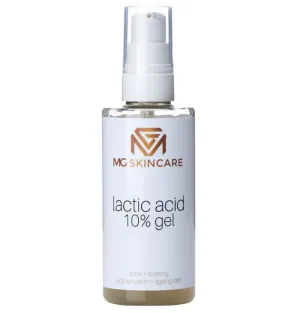 MG Skin Care Lactic Acid 10 % serum gel for all skin types | face serum for Women | Acne Scar Treatment 30ml