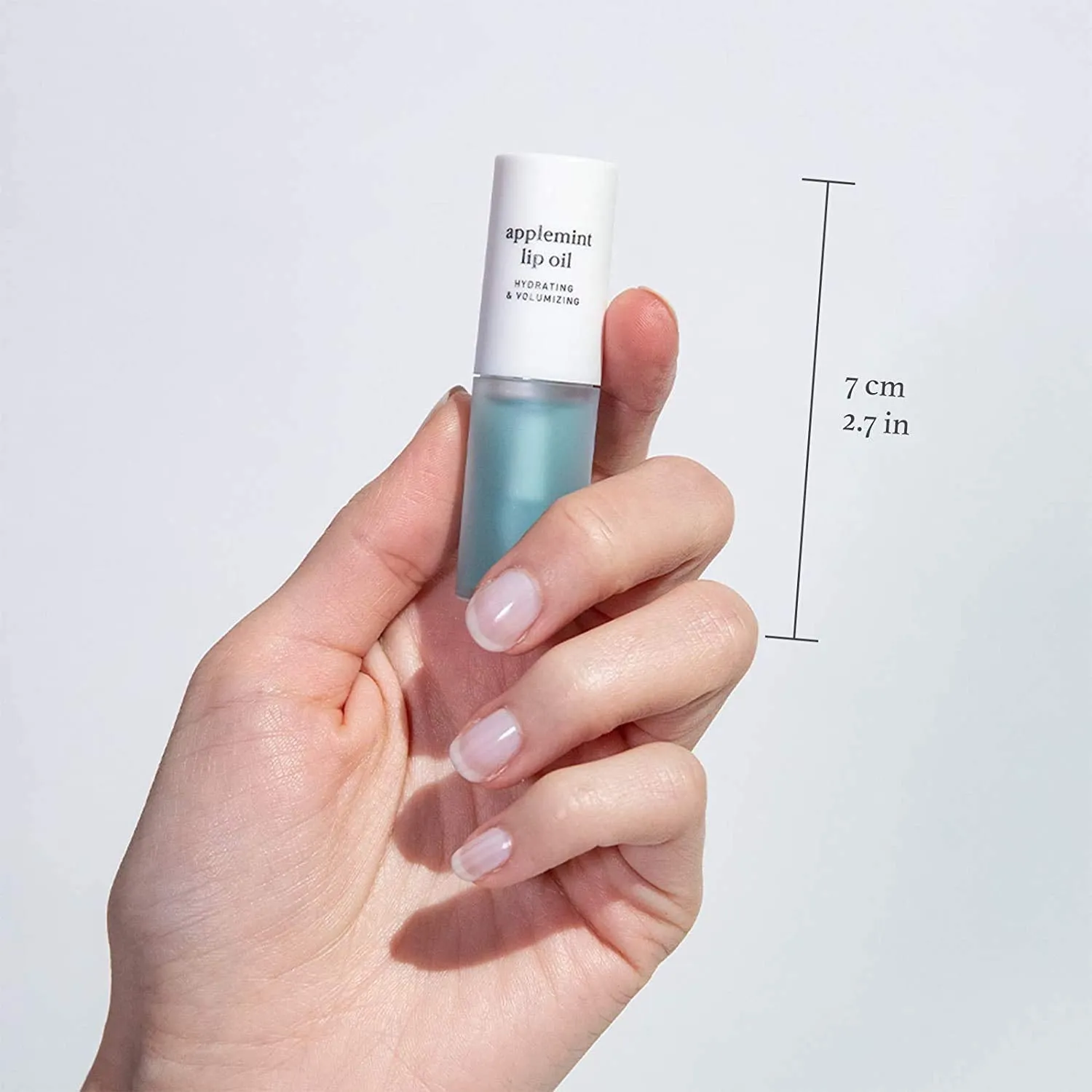 Nooni Korean Lip Oil - Applemint | Moisturizing, Hydrating, and Plumping, for Dry Lips with Mint Extract, 0.12 Fl Oz