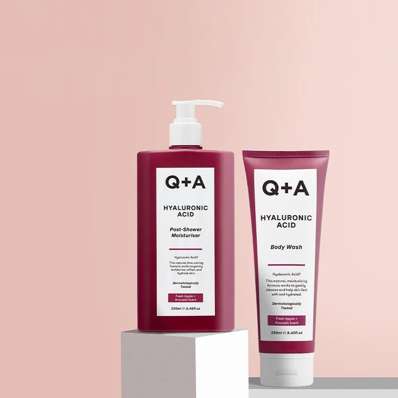 Q A Hyaluronic Acid Post Shower Wet Skin Moisturiser