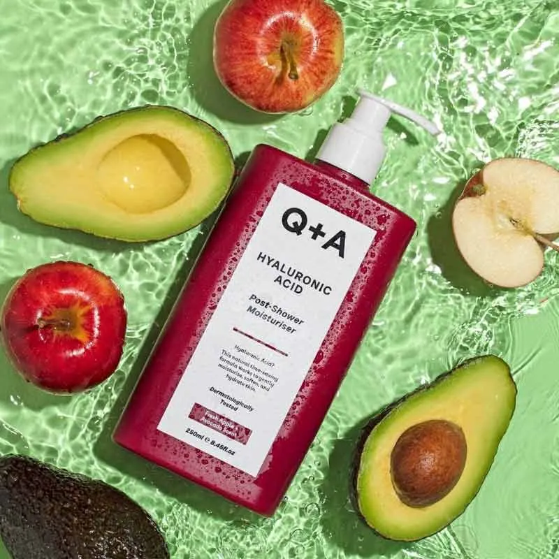 Q A Hyaluronic Acid Post Shower Wet Skin Moisturiser