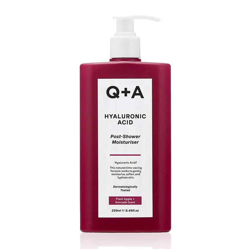 Q A Hyaluronic Acid Post Shower Wet Skin Moisturiser