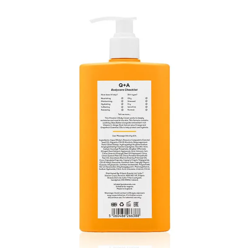 Q A Vitamin C Body Cream