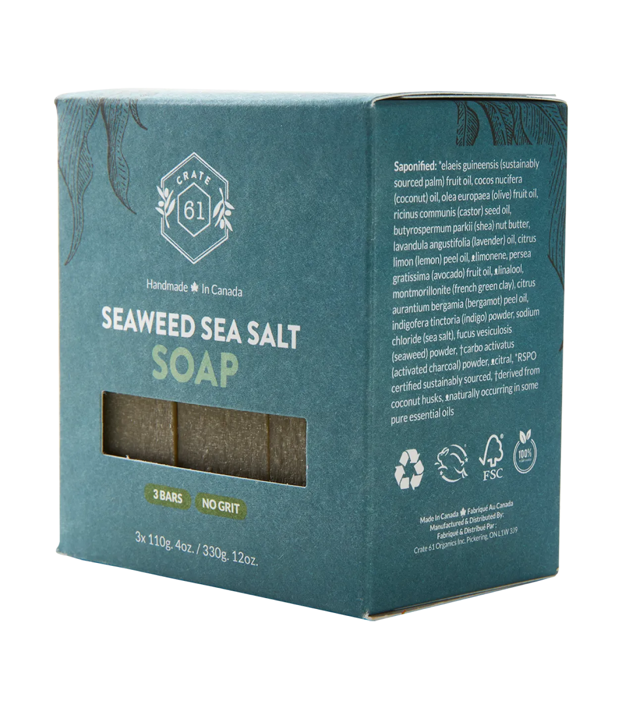 Seaweed & Sea Salt Bar Soap