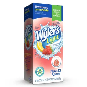 Strawberry Lemonade Low Calorie Pitcher Pack Carton