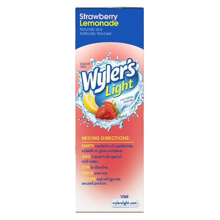 Strawberry Lemonade Low Calorie Pitcher Pack Carton