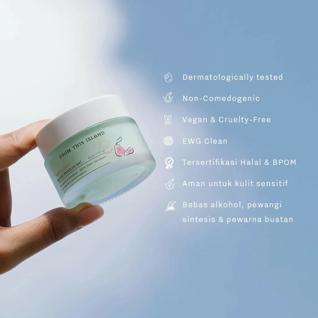 Tropical Guava Barrier Moisture Gel | Pelembab Wajah Menjaga dan Menguatkan Skin Barrier