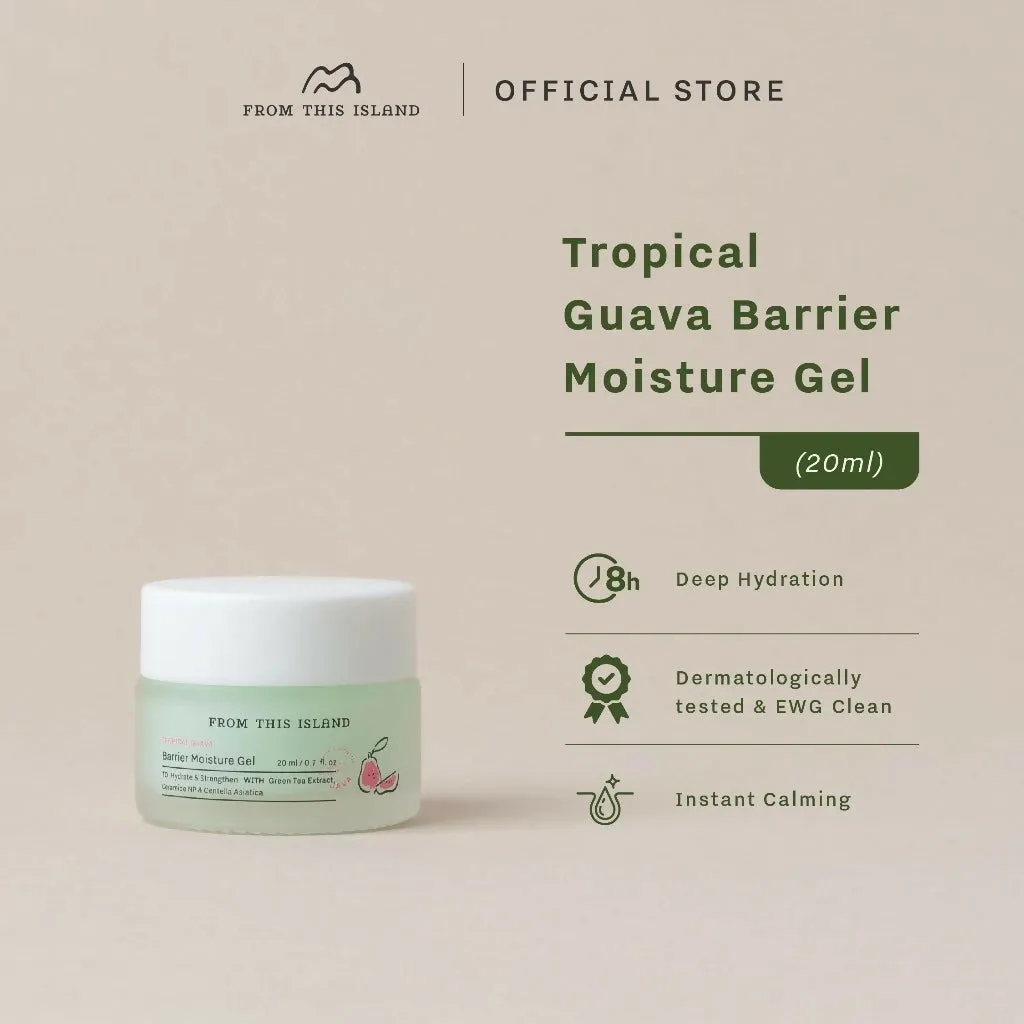 Tropical Guava Barrier Moisture Gel | Pelembab Wajah Menjaga dan Menguatkan Skin Barrier