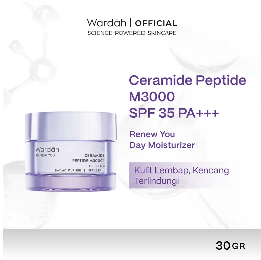 Wardah Renew You Paket Lengkap Full Regime (Serum, Night Cream, Essence, Day Cream, Facial Wash)